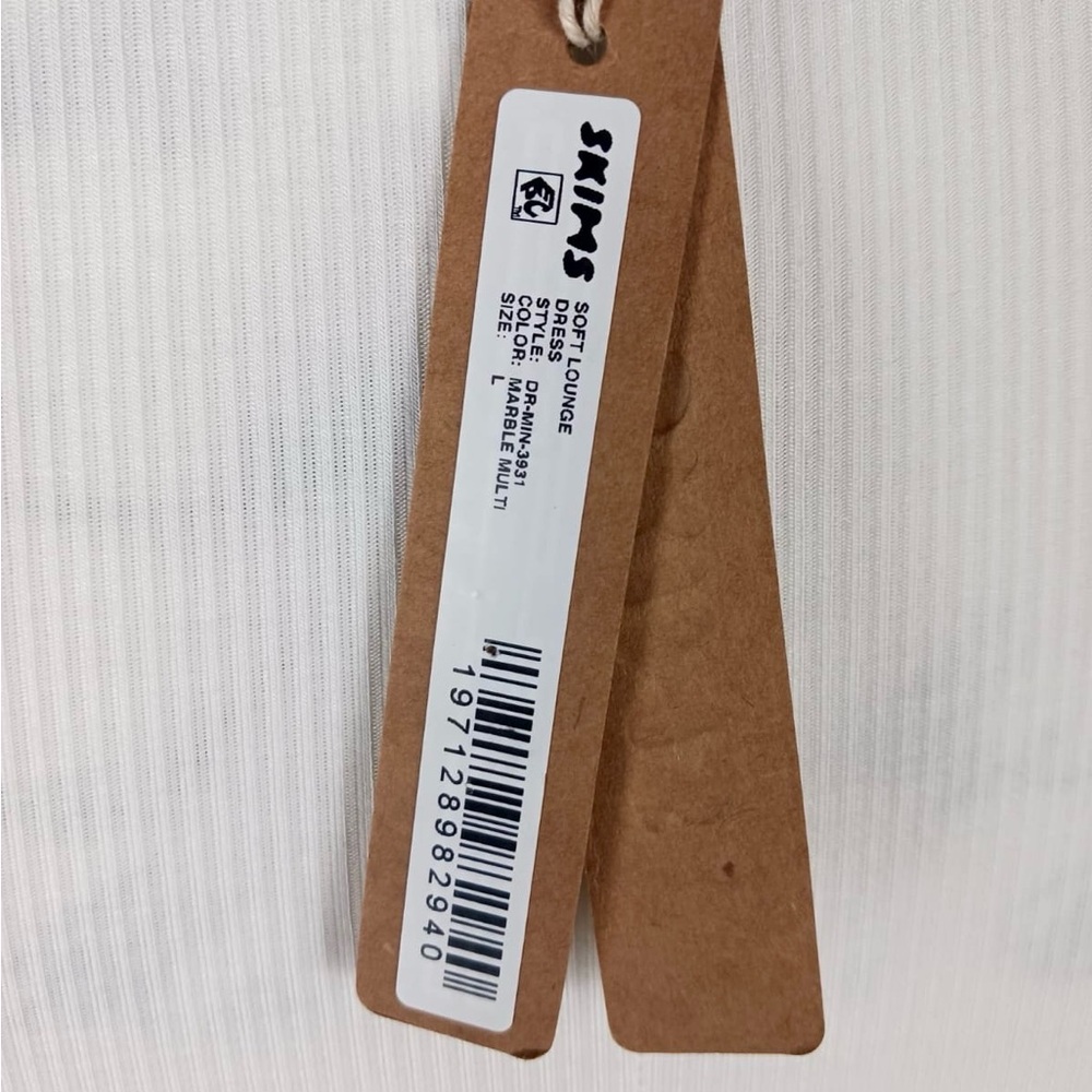 NWT SKIMS SOFT LOUNGE RINGER TANK MINI DRESS - Picture 6 of 7